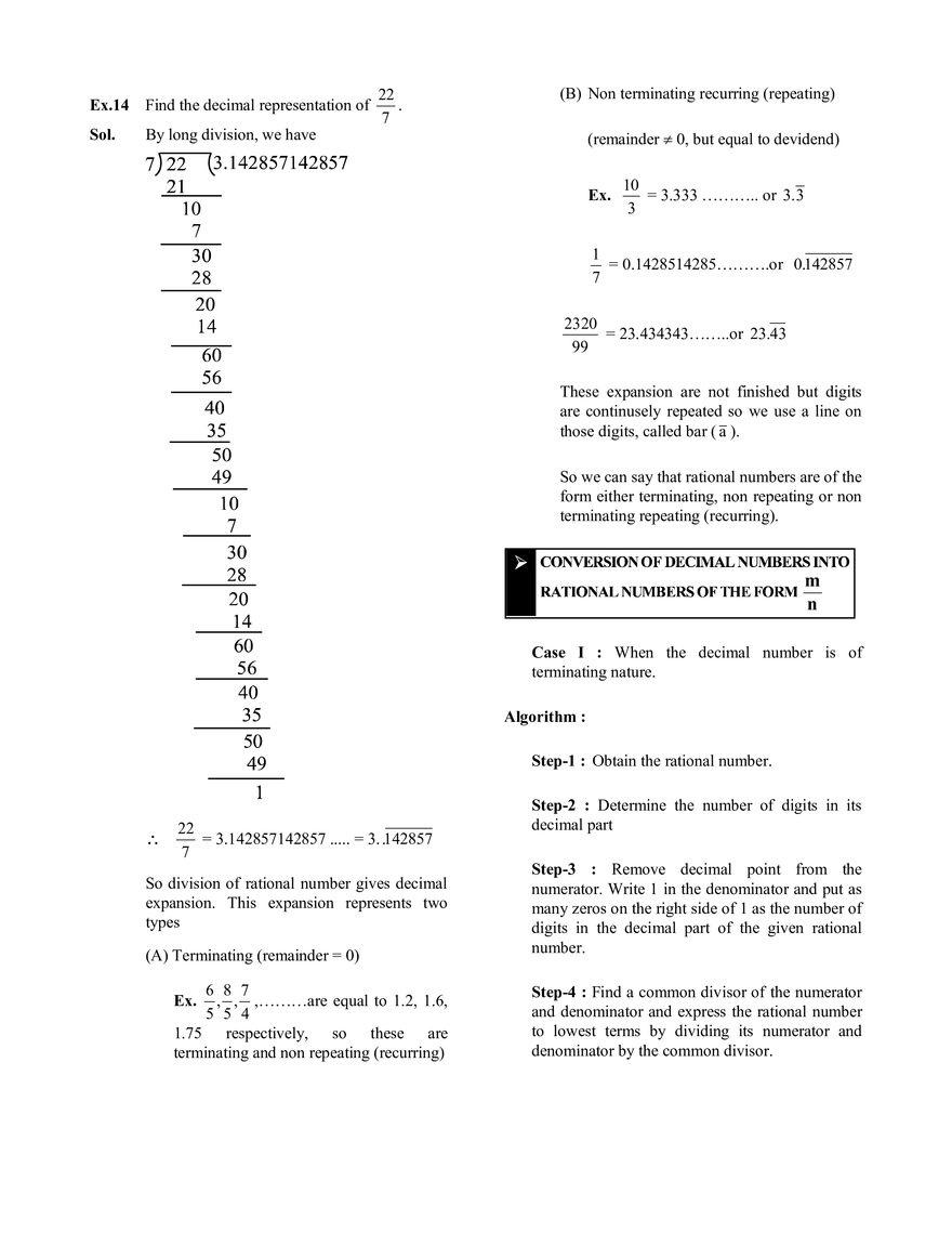 Number System - Page 11