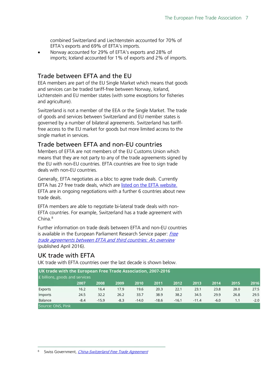 The European Free Trade Association - Page 15