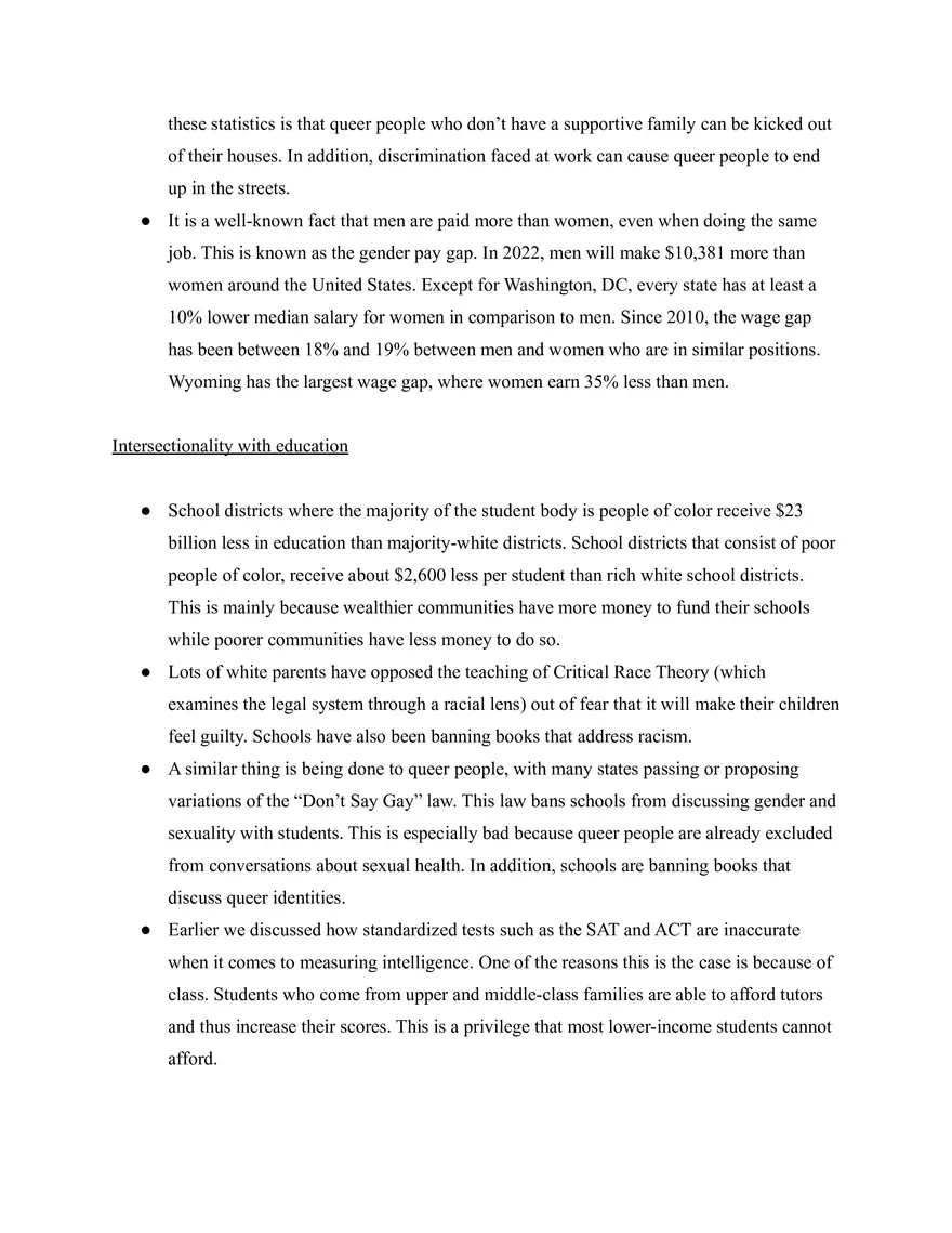 Sociology Study Guide Unit 9 Intersectionality - Page 2