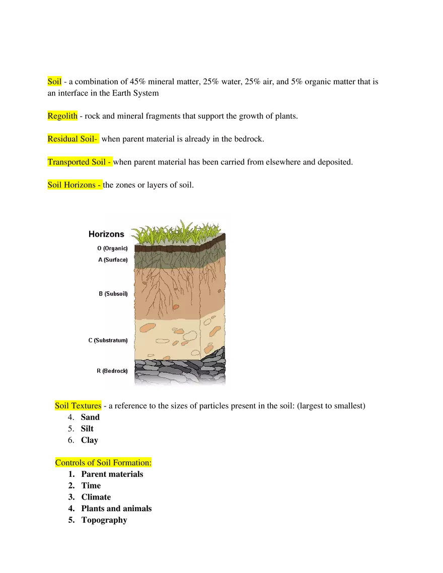 7 Weathering, Soil, and Mass Wasting - Page 2