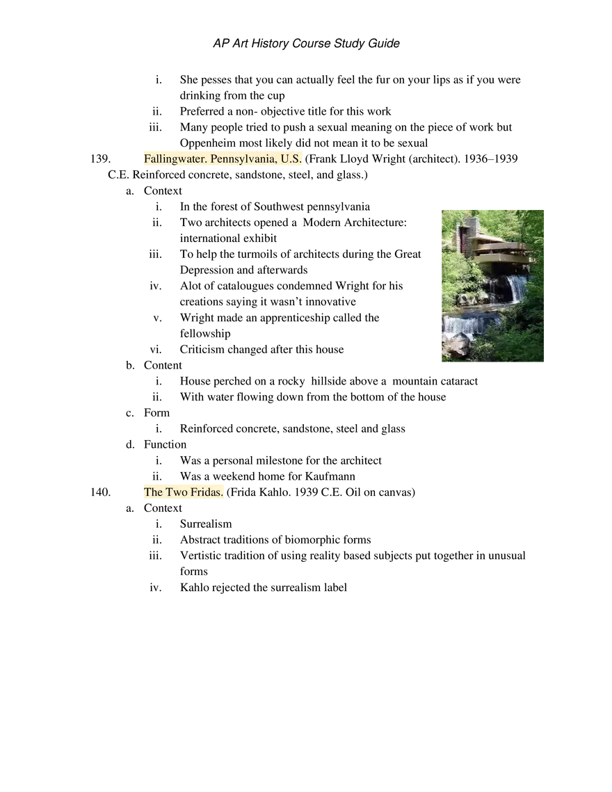 AP Art History Unit 4 Late Europe and Americas - Page 16