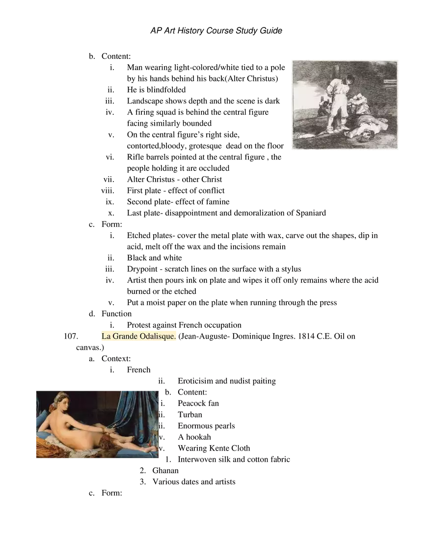 AP Art History Unit 4 Late Europe and Americas - Page 26