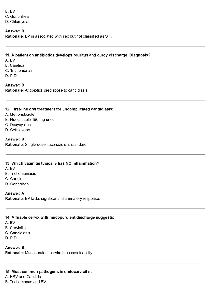 Vaginal Infections to TSS - Page 3