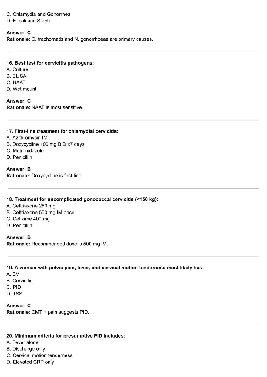 Vaginal Infections to TSS - Page 4