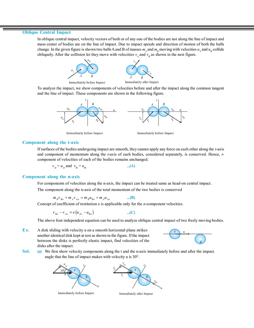 Centre of Mass & Collisions Impulse and Momentum - Page 8