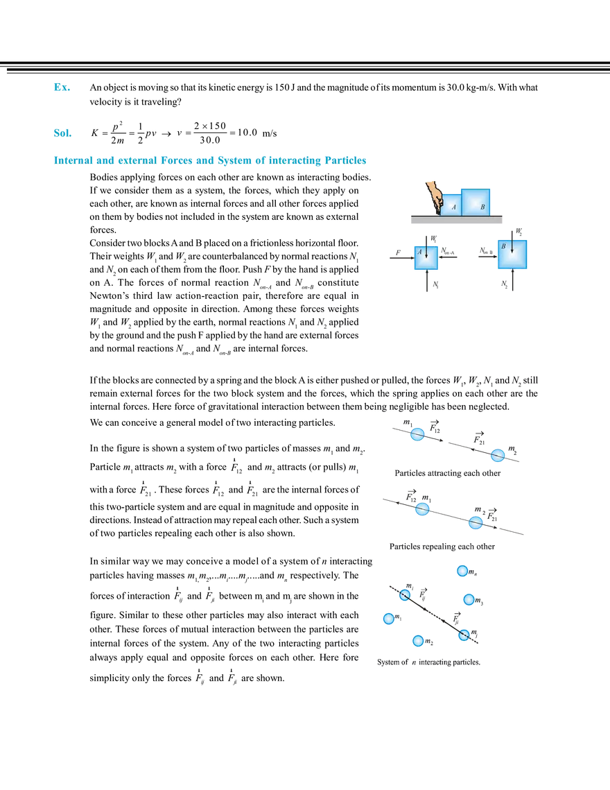 Centre of Mass & Collisions Impulse and Momentum - Page 15