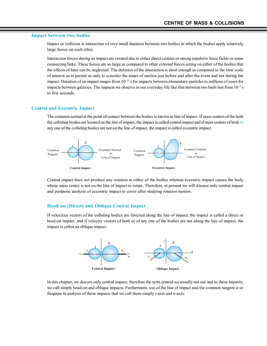 Centre of Mass & Collisions Impulse and Momentum - Page 3