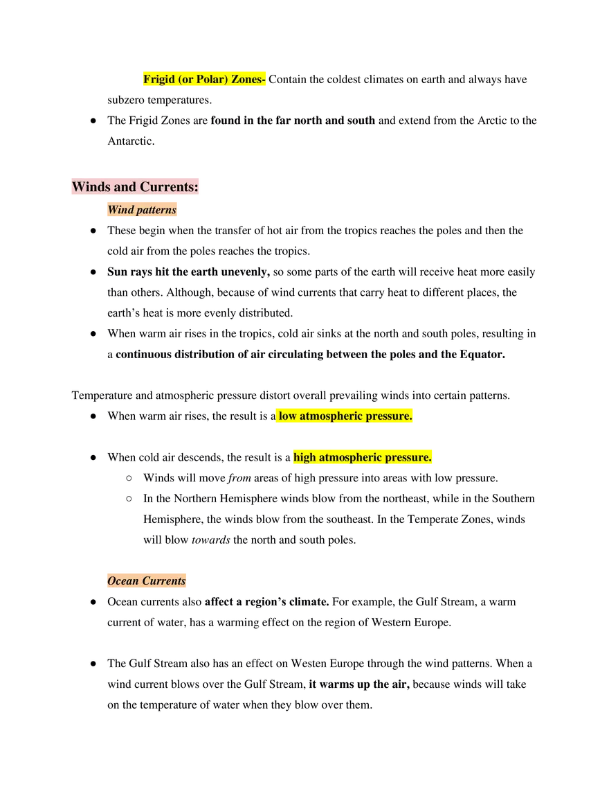 Basics of World Geography Study Guide - Page 23
