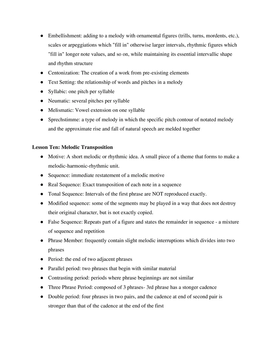 AP Music Theory Unit 2 Music Fundamentals I - Page 8