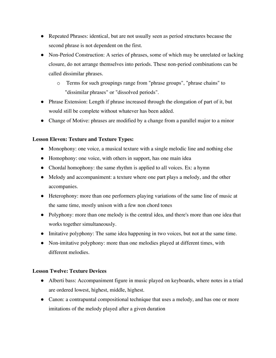 AP Music Theory Unit 2 Music Fundamentals I - Page 9