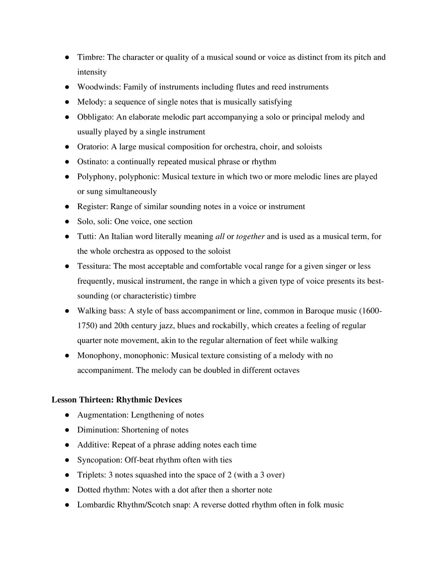 AP Music Theory Unit 2 Music Fundamentals I - Page 11