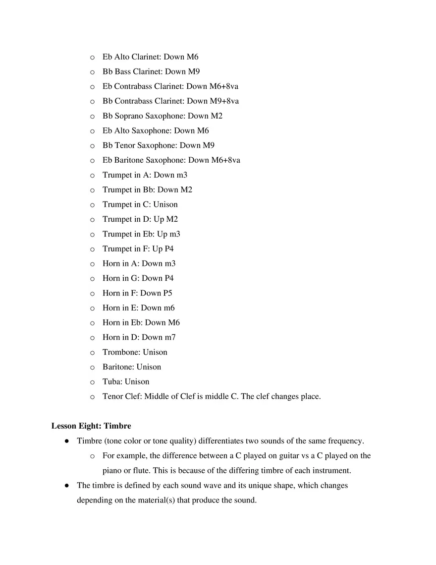 AP Music Theory Unit 2 Music Fundamentals I - Page 6
