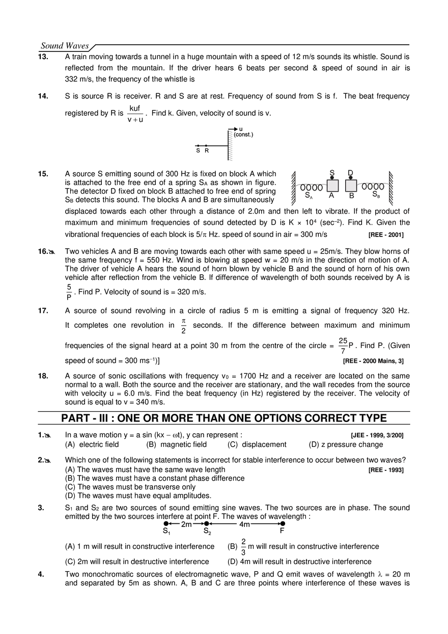Sound Waves Exercise -2 - Page 8