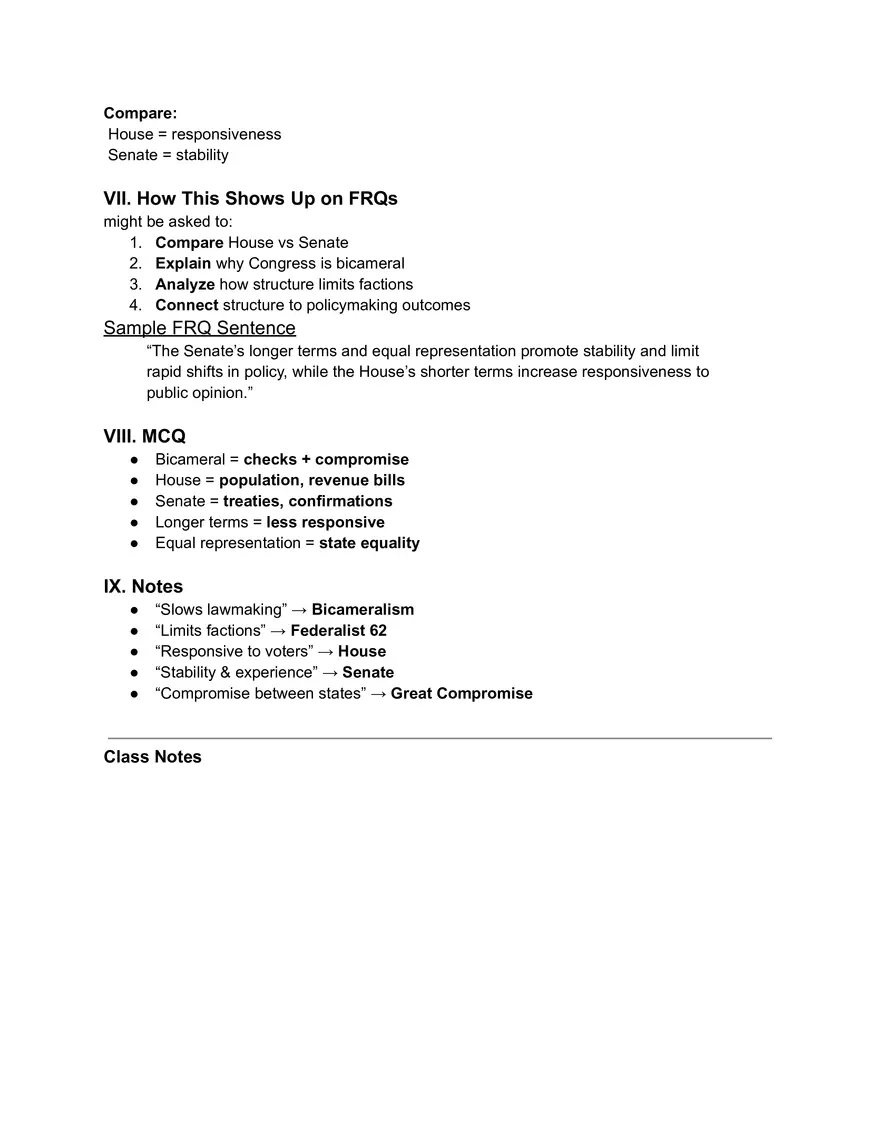 4.1 Congress: Structures, Powers, & Functions - Page 3