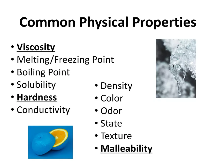 Physical and Chemical Properties and Changes - Page 7