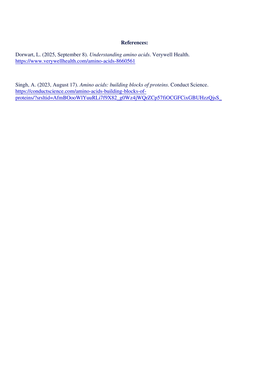 Amino Acids and Proteins - Page 2