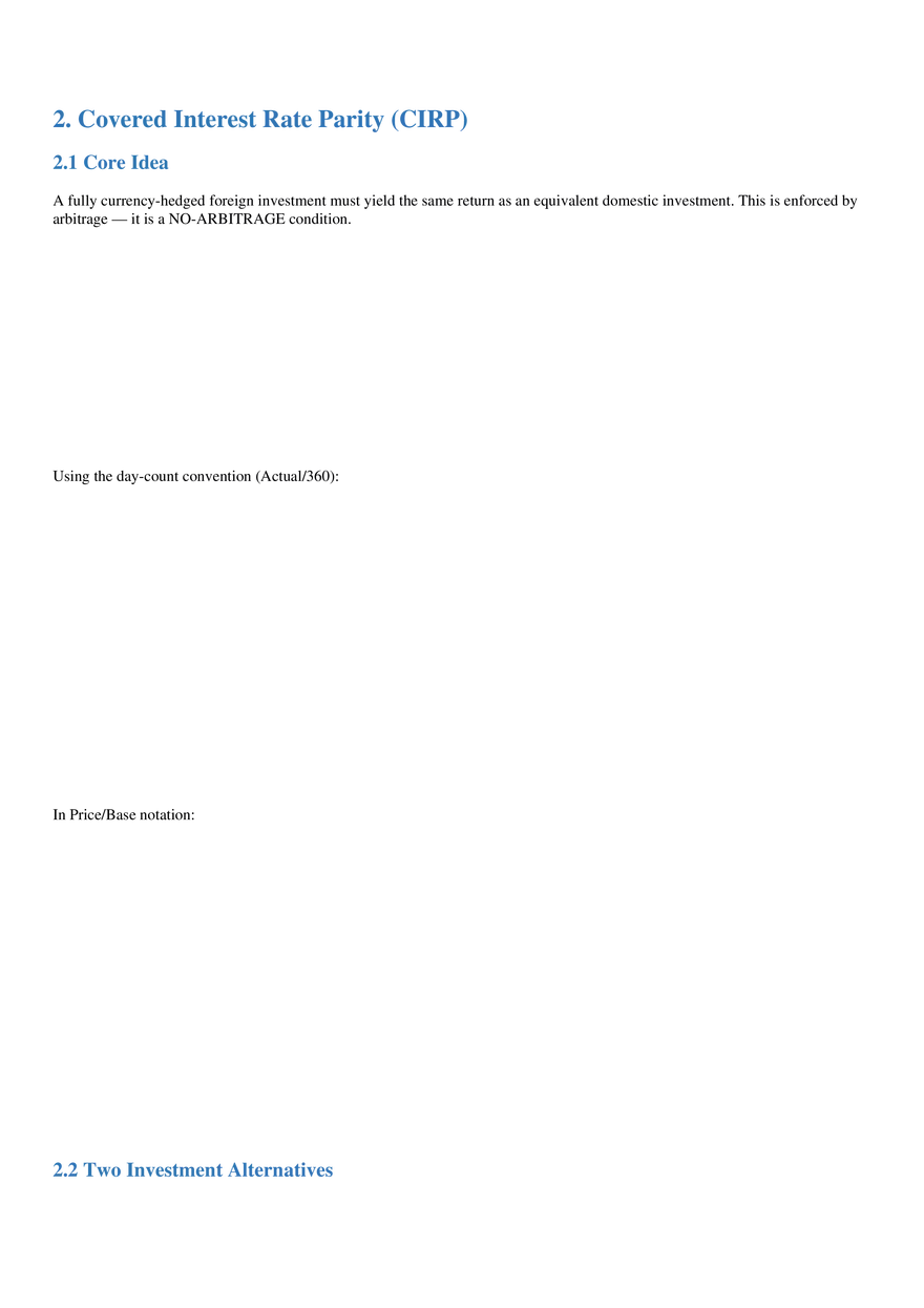 Foreign Exchange Markets - Page 3
