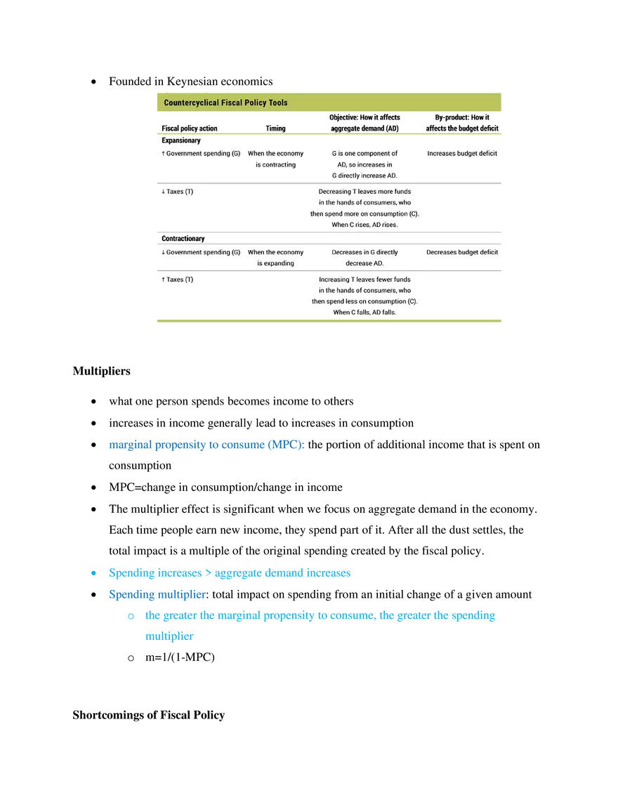 Chapter 29 Macroeconomics- Fiscal Policy - Page 5