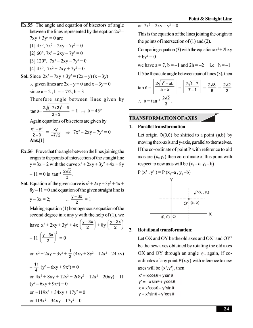 Point & Straight Line (Straight Line) - Page 8