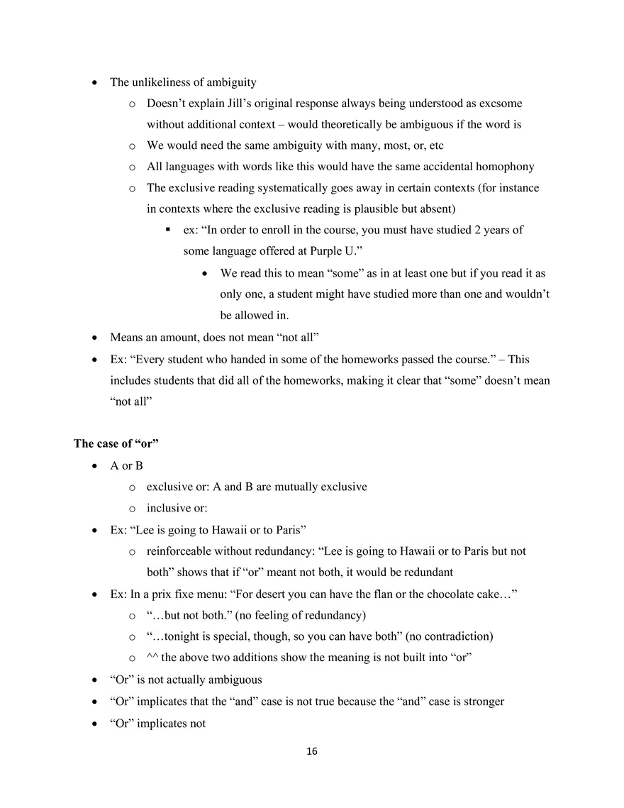 Linguistics Study Guide Pragmatics - Page 3