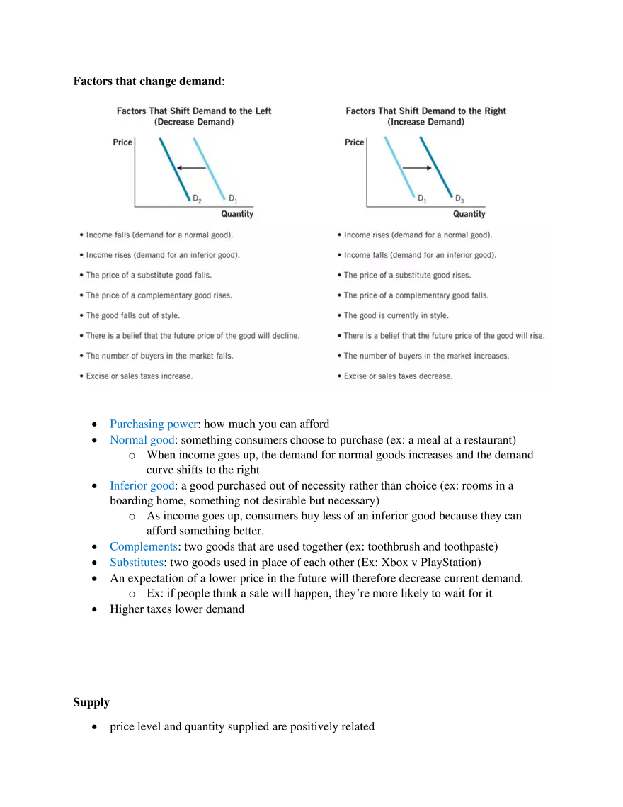 Chapter 3 Macroeconomics- Market At Work (Supply and Demand) - Page 3
