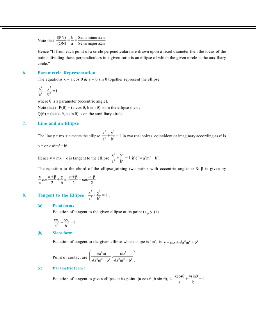 Ellipse Notes - Page 7