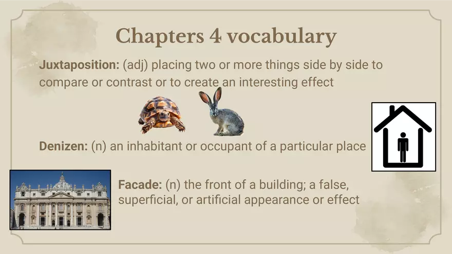 Gatsby Chapters 4 & 5 Vocabulary - Page 3