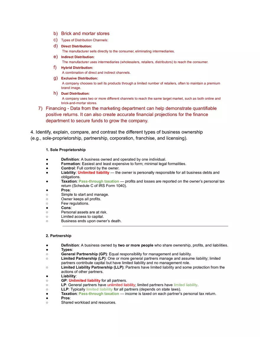 Basic Marketing Functions - Page 3