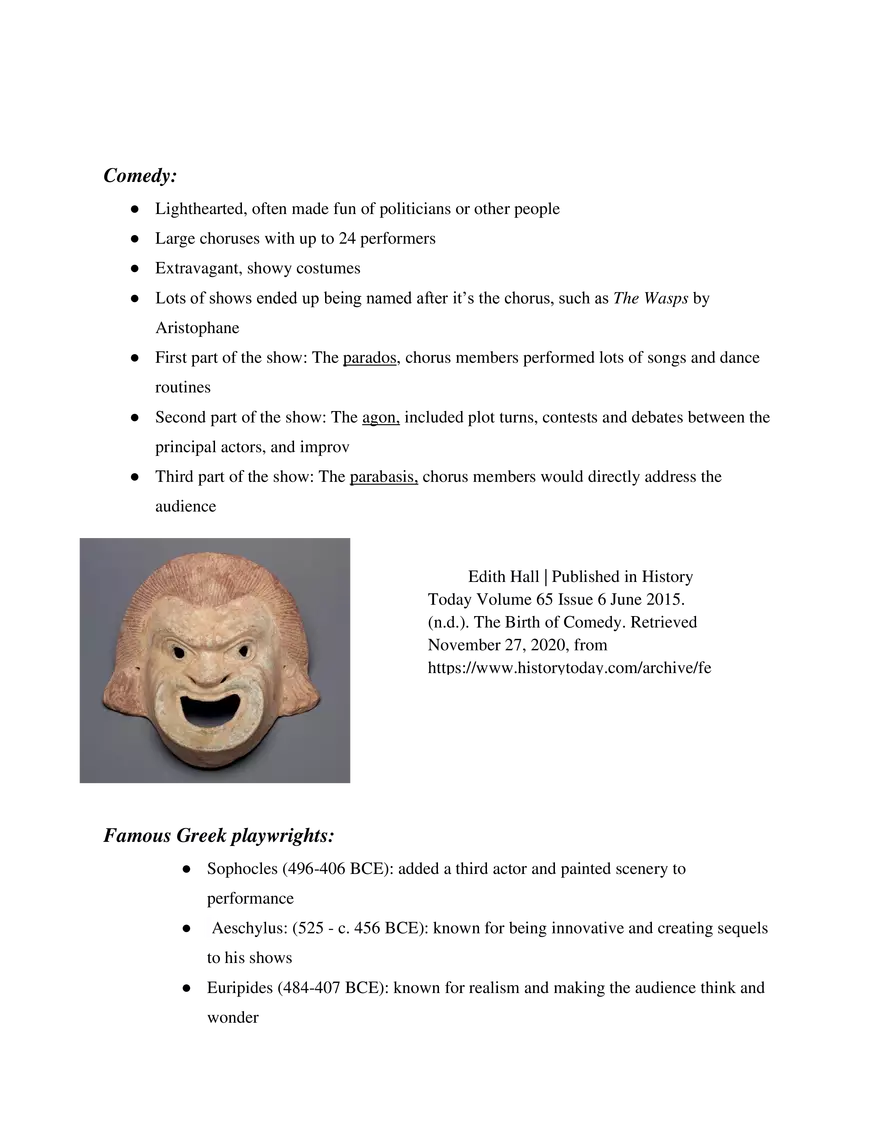 Part 1-Intro to Theatre History - Page 3