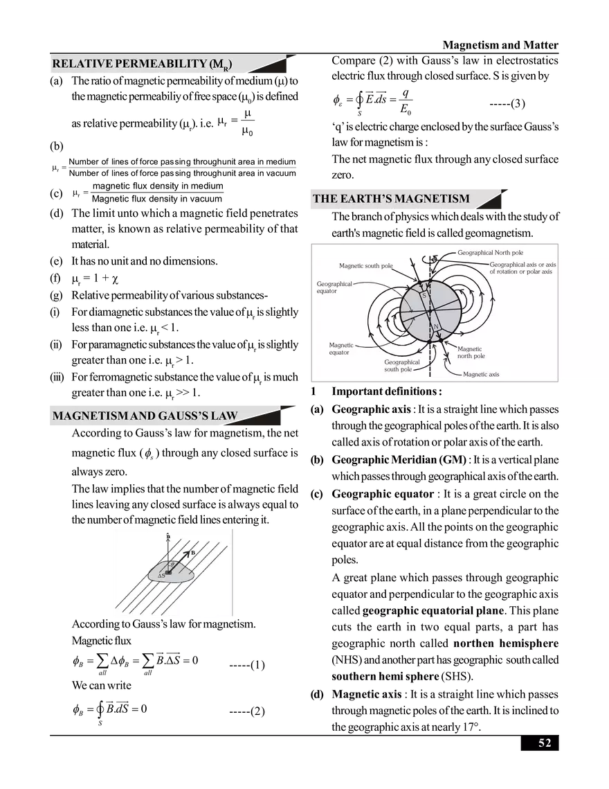 Magnetism and Matter Notes - Page 7