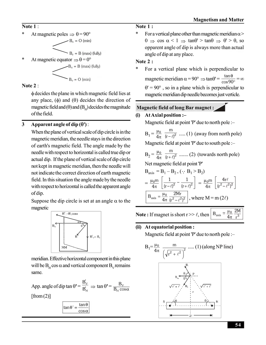 Magnetism and Matter Notes - Page 9