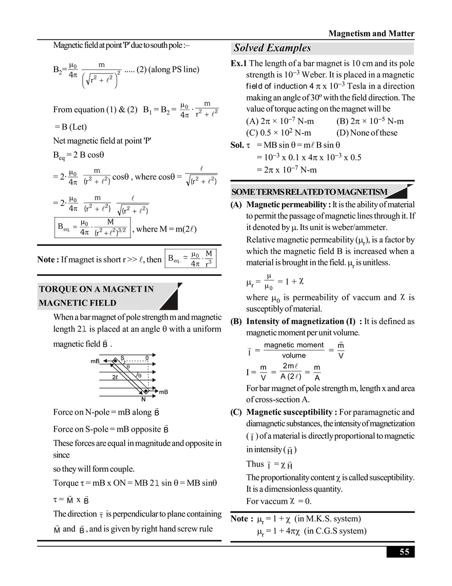 Magnetism and Matter Notes - Page 10
