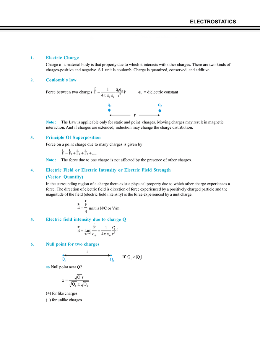 Electrostatics Notes - Page 66