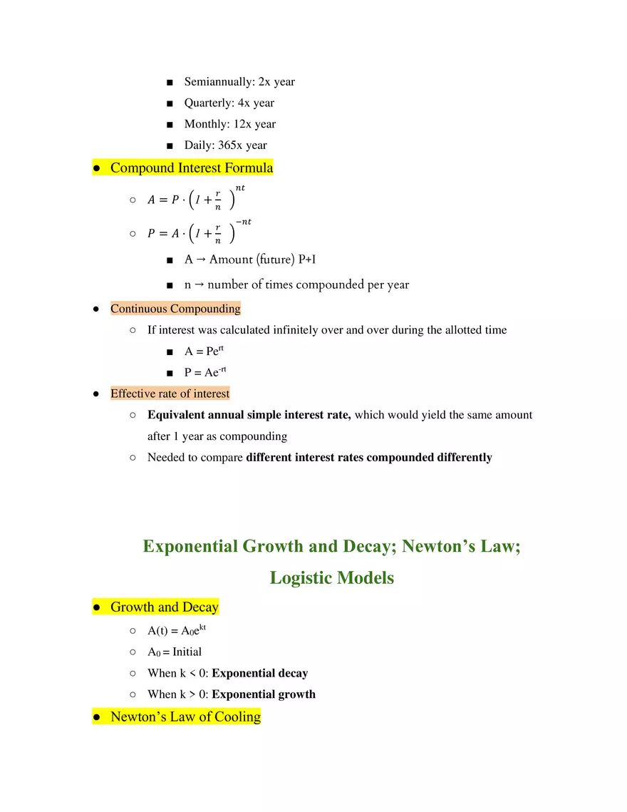 Unit 3 Exponential Functions - Page 7