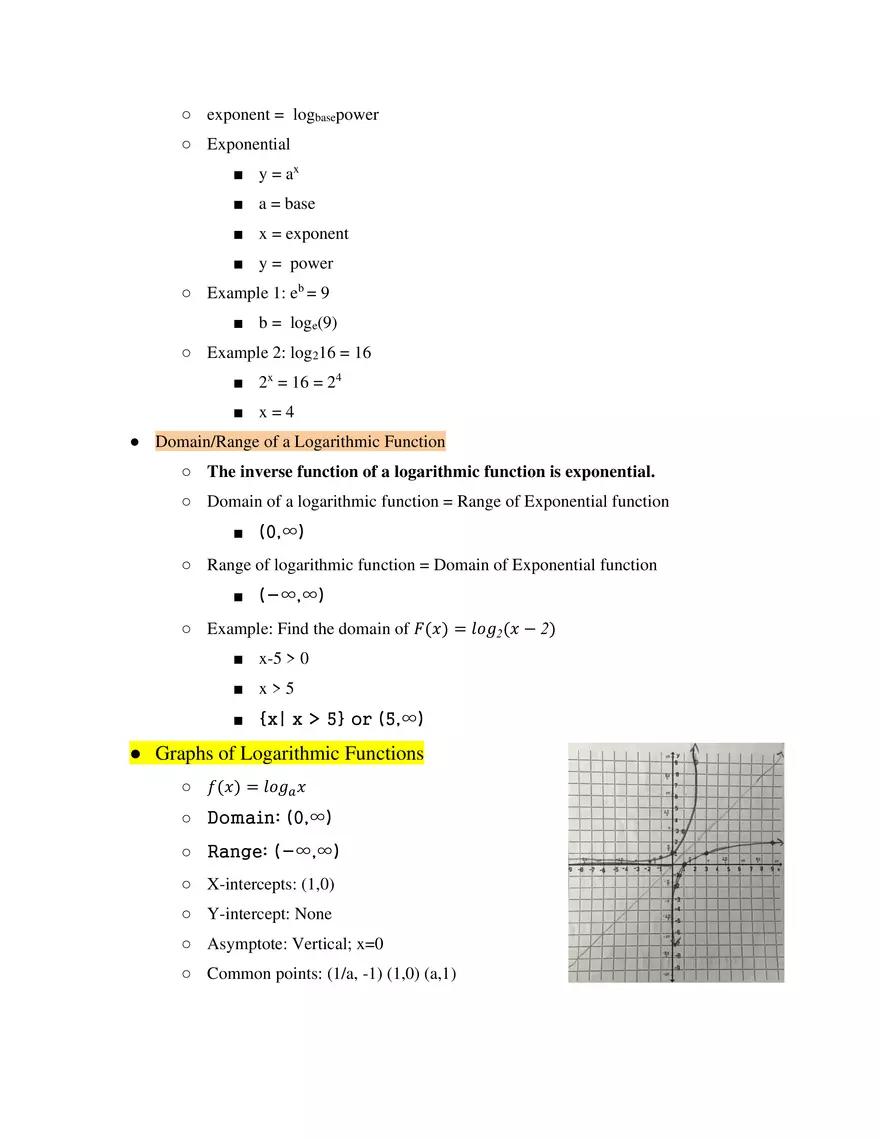 Unit 3 Exponential Functions - Page 4