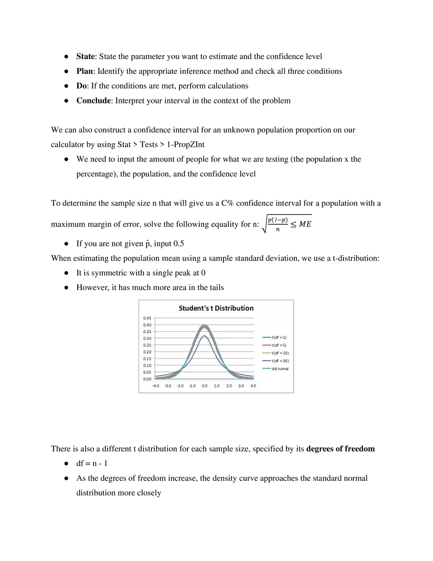 AP Statistics Study Guide - Page 17