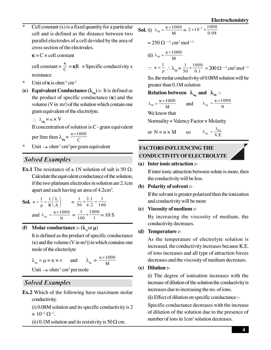 Electrochemistry Study Guide - Page 7