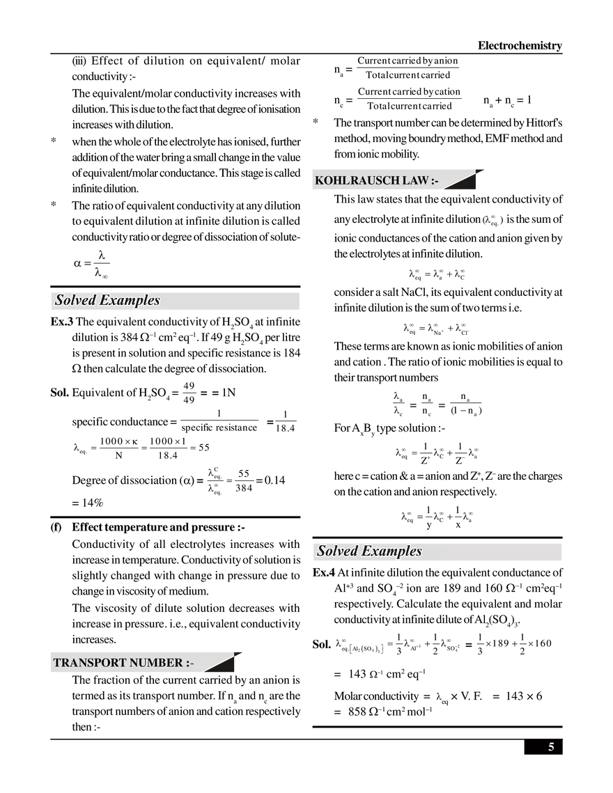 Electrochemistry Study Guide - Page 8