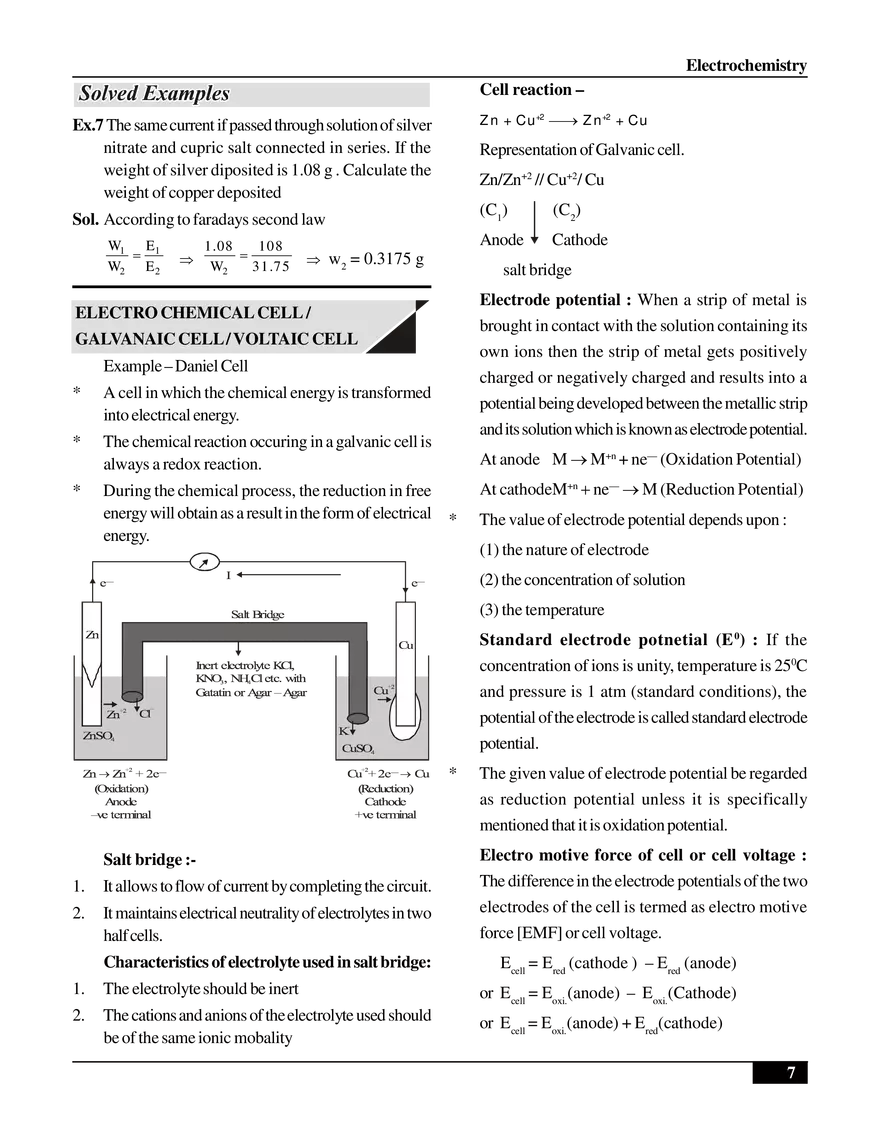 Electrochemistry Study Guide - Page 10
