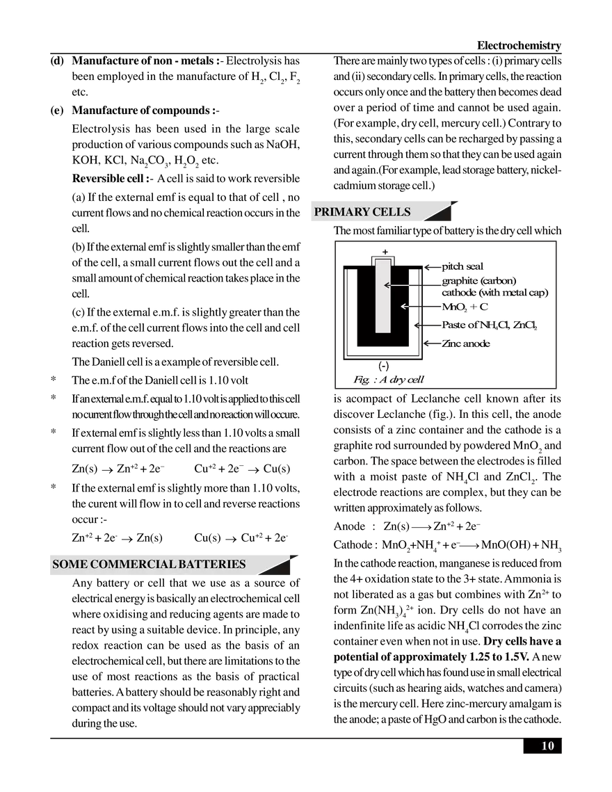 Electrochemistry Study Guide - Page 13