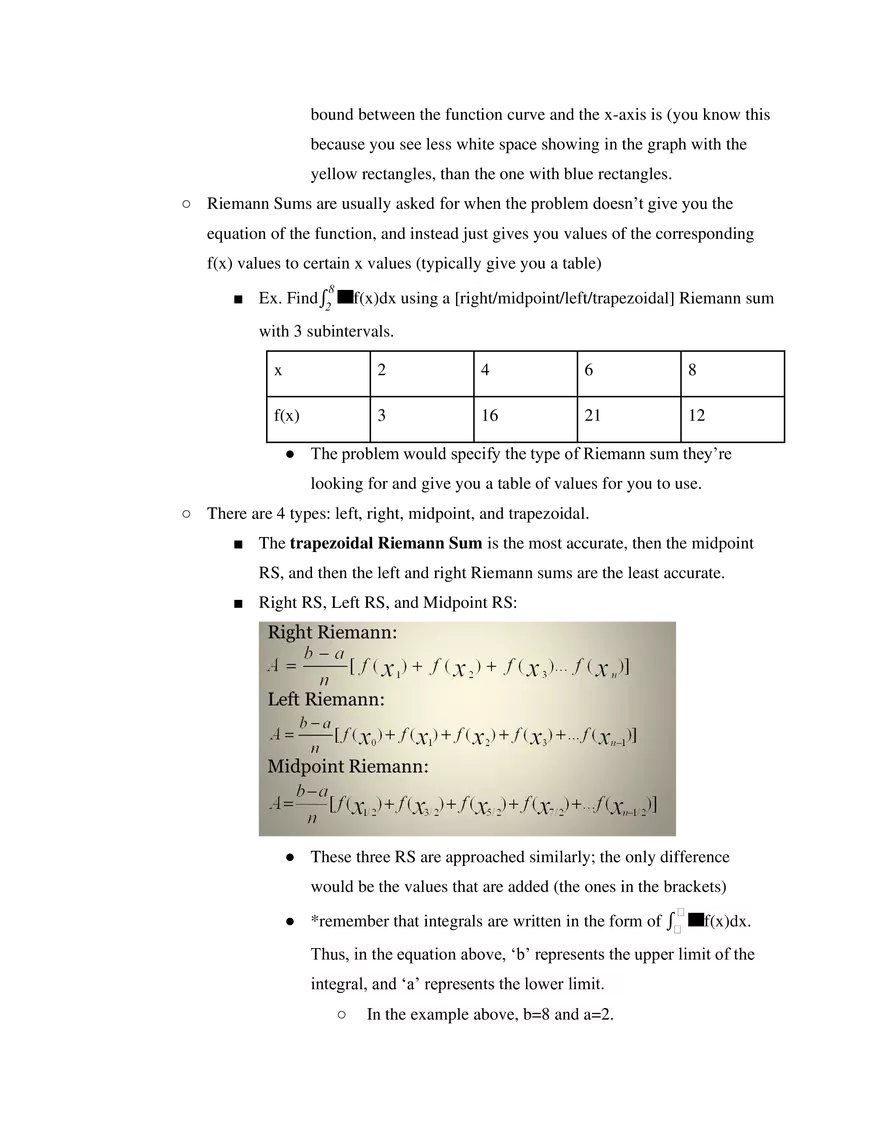 AP Calculus BC Unit 6 Integration and Accumulation of Change - Page 9