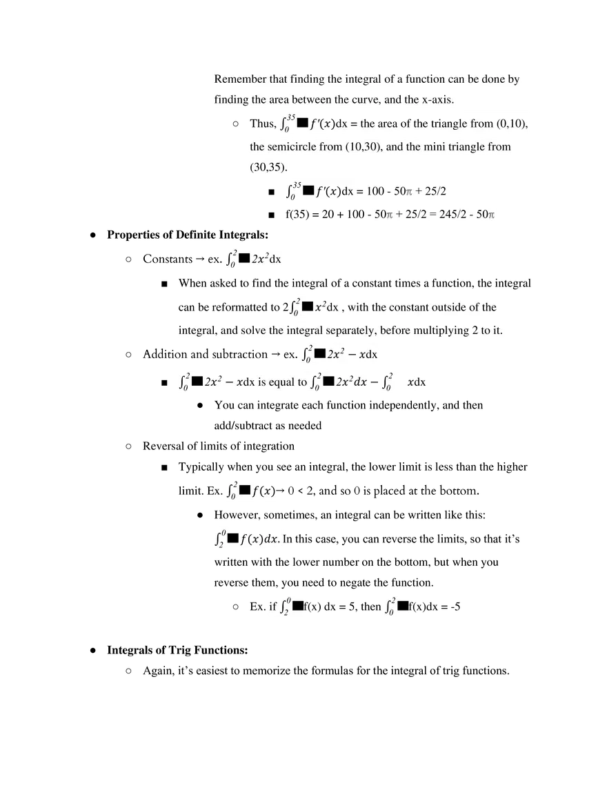 AP Calculus BC Unit 6 Integration and Accumulation of Change - Page 15