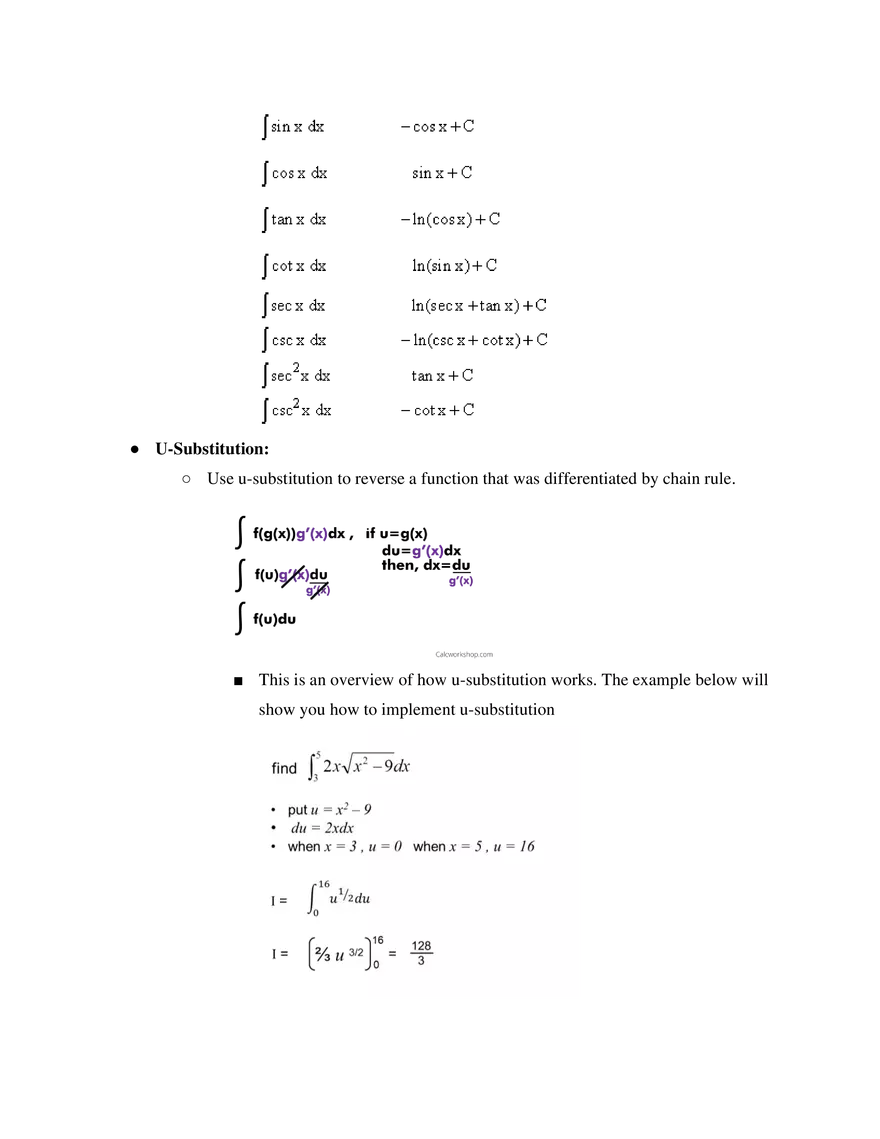 AP Calculus BC Unit 6 Integration and Accumulation of Change - Page 16