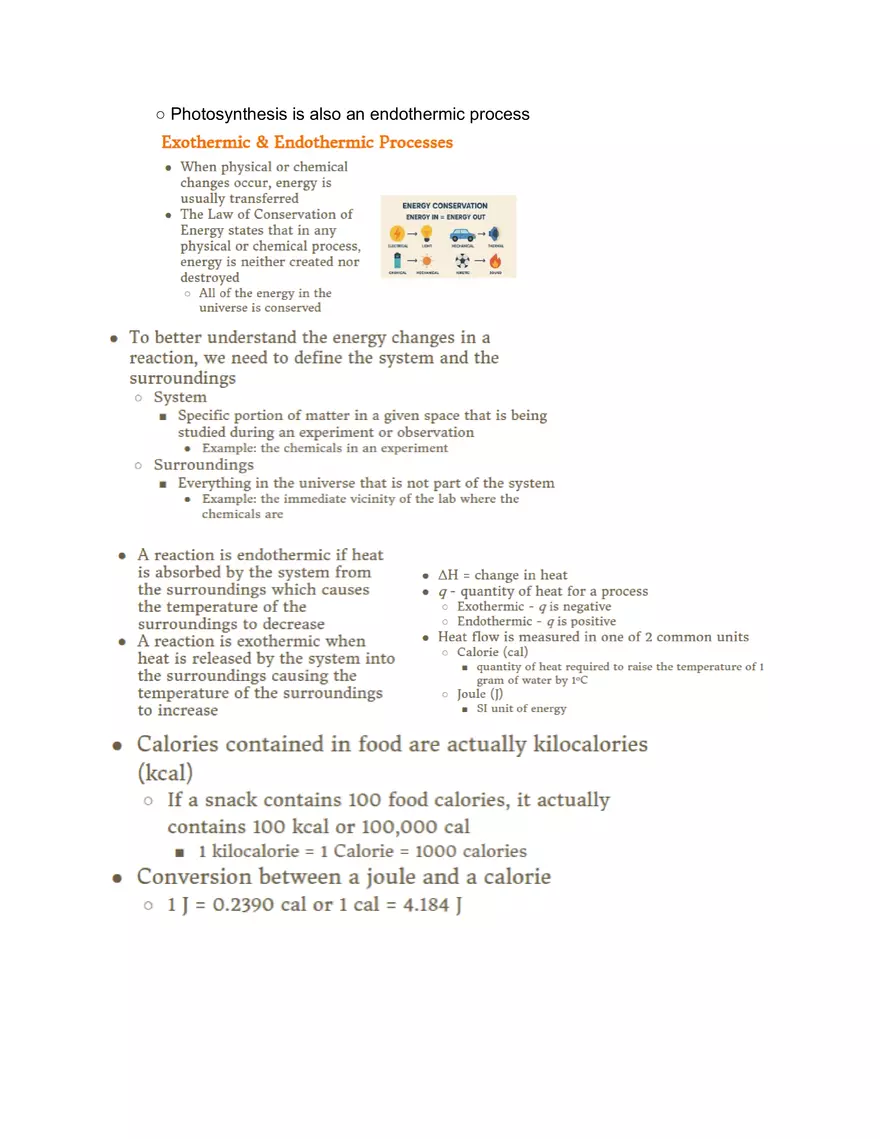 Exothermic & Endothermic Processes Notes - Page 2
