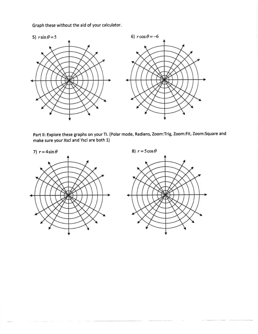 Honors Precalculus 9.2 Lines & Circles - Page 3
