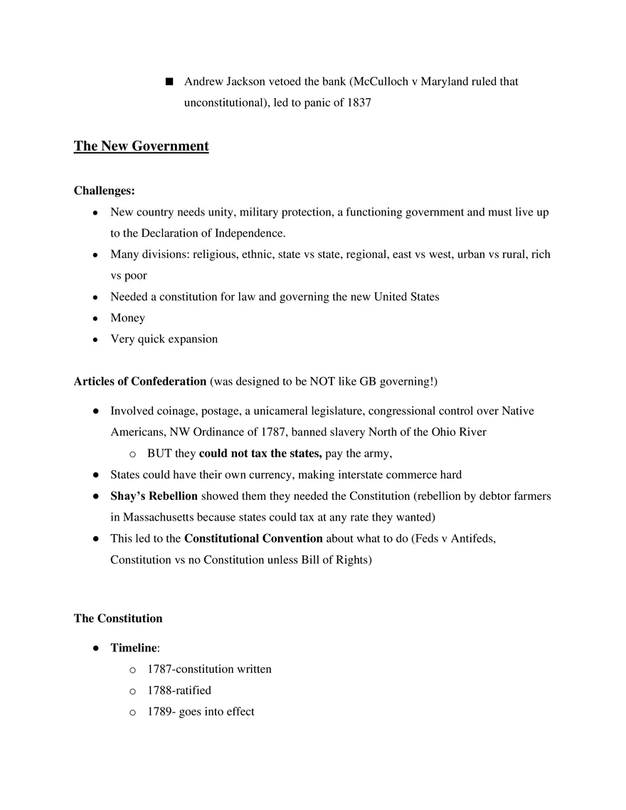 AP US History Period 3 - Page 5