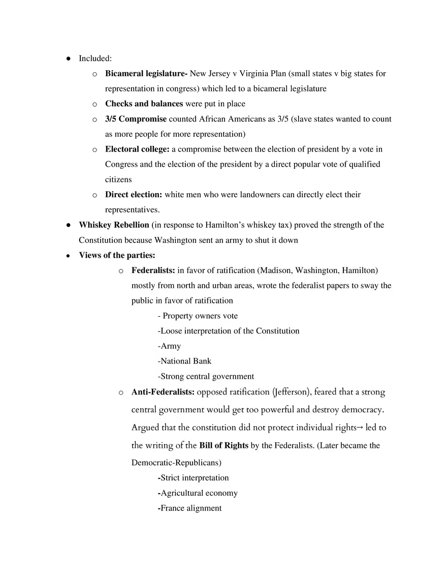 AP US History Period 3 - Page 6