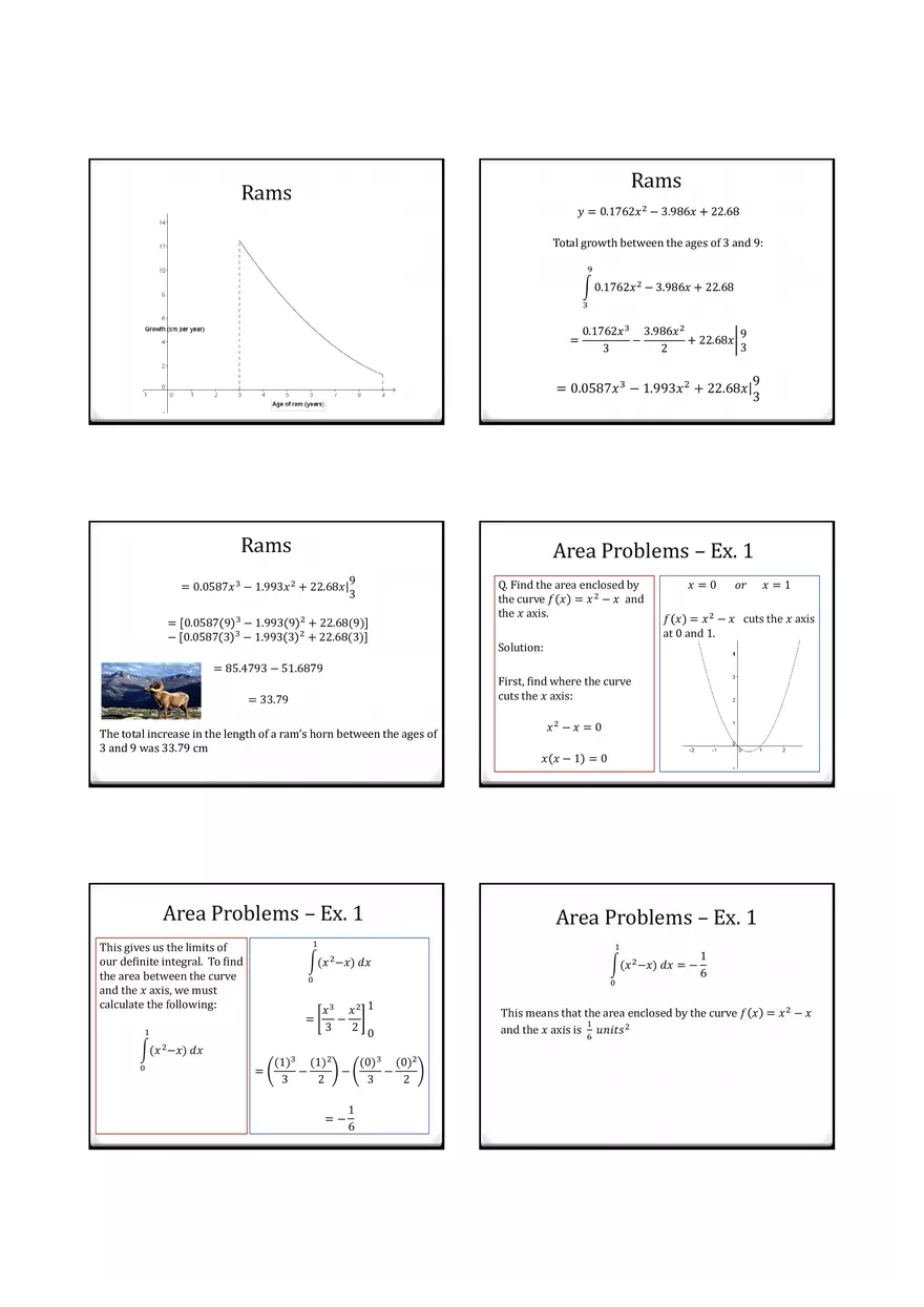 Differentiation and Integration - Chain Rule - Page 4
