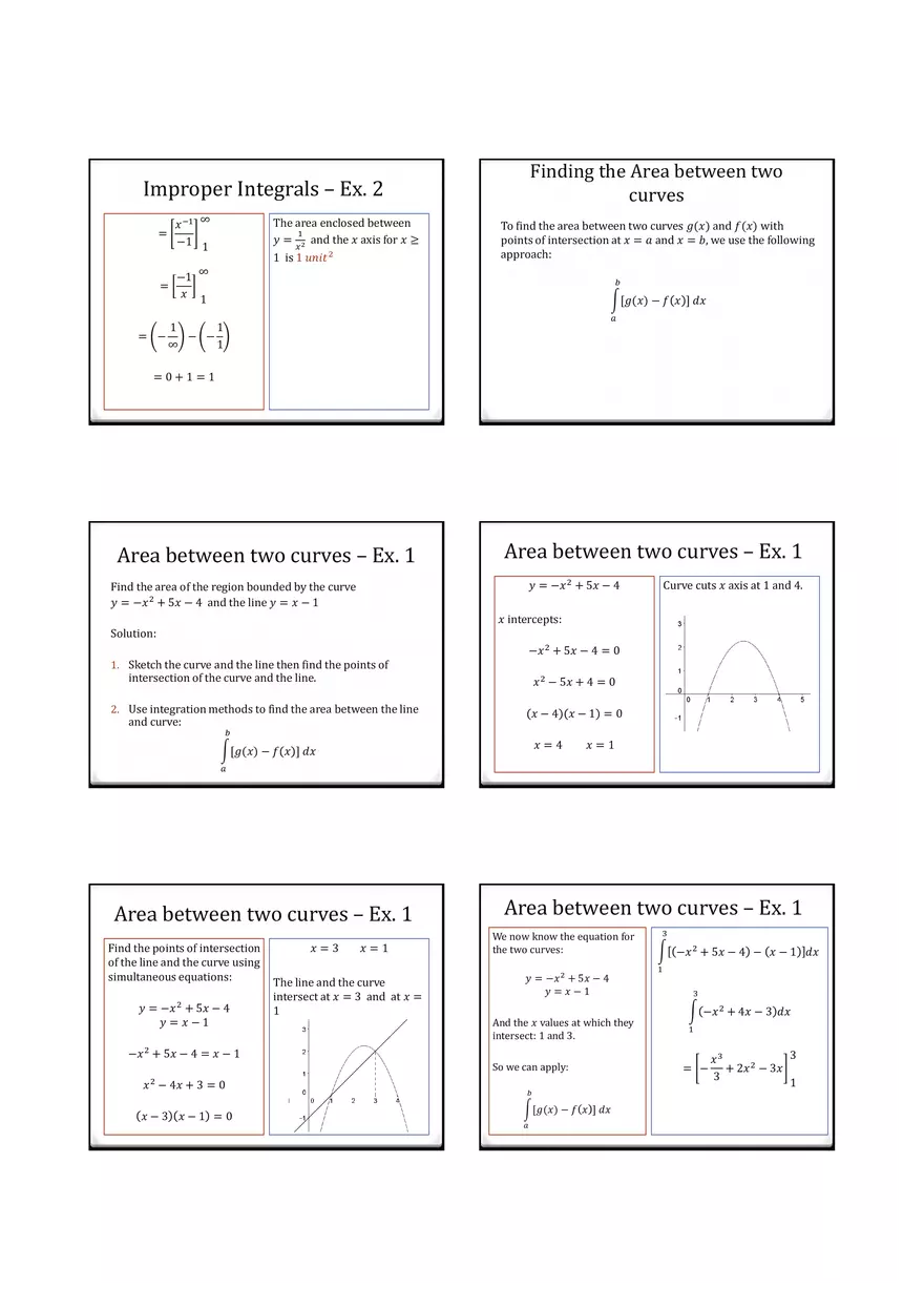 Differentiation and Integration - Chain Rule - Page 6