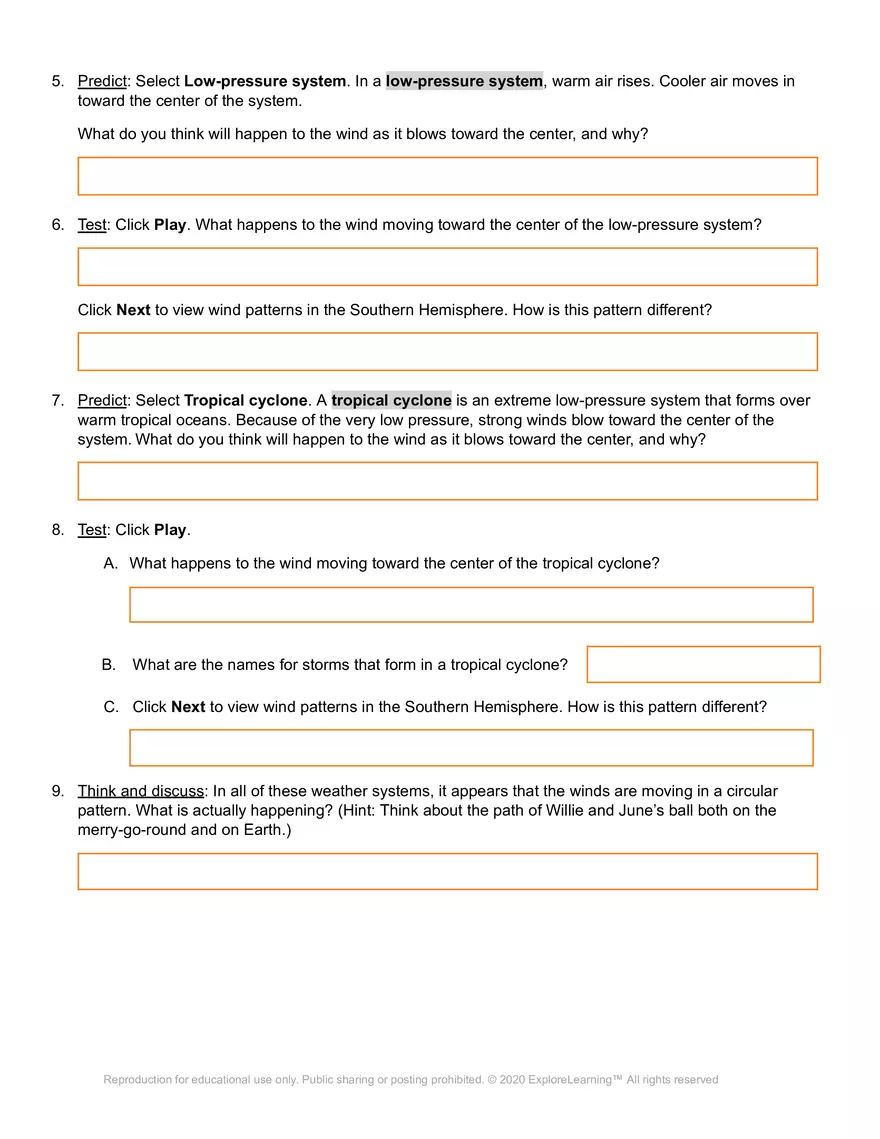Day 5 - Gizmos Coriolis Effect - Page 10